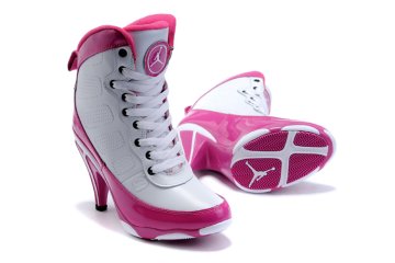 Jordan 9 Heels deeppink/white (image for) Jordan 9 Heels deeppink/white