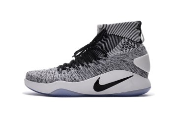 Nike Hyperdunk 2016 Flyknit Black/White (image for) Nike Hyperdunk 2016 Flyknit Black/White