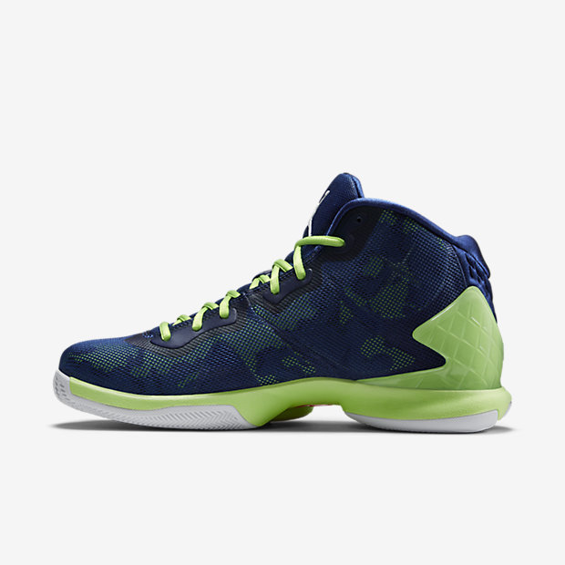 Jordan Super.Fly 4 Basketball Shoe Blue/Green 768929-405 | Wholesale