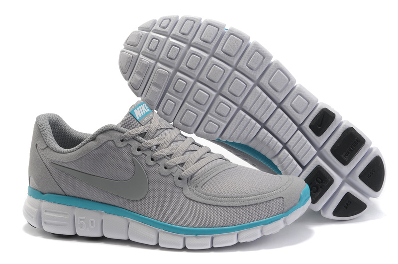 nike free 5.0 gray